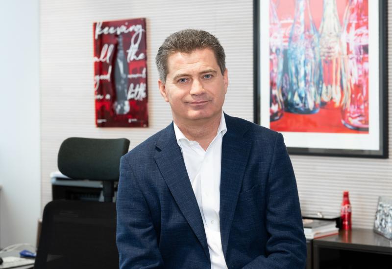 Zoran Bogdanović, generalni izvršni direktor Coca-Cole HBC  - Coca-Cola HBC se obavezuje na nultu emisiju stakleničkih plinova do 2040.